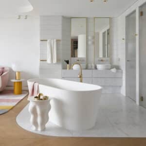 Bianco Carrara Polished Bathroom