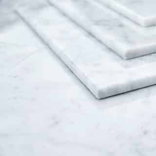 Bianco Carrara Polished Marble - Authentic Stone