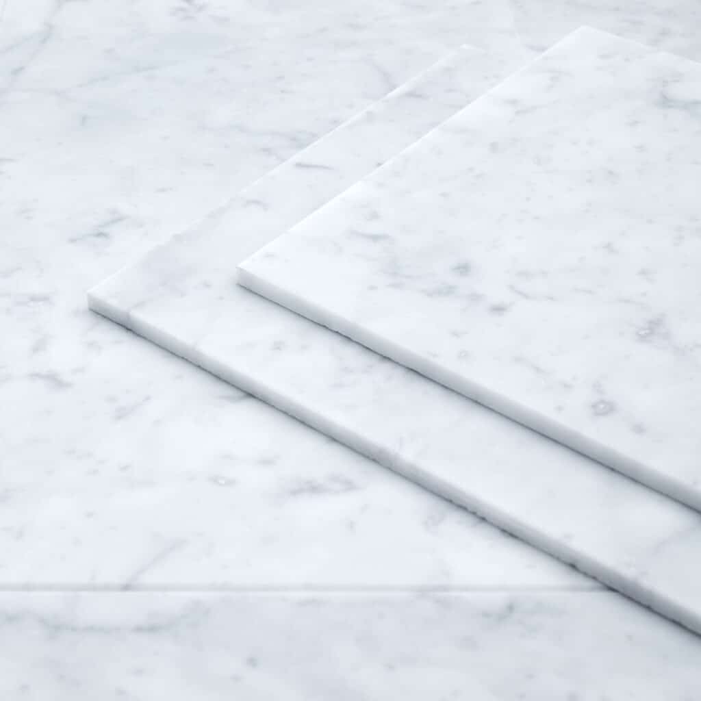 Bianco Carrara Polished Marble - Authentic Stone