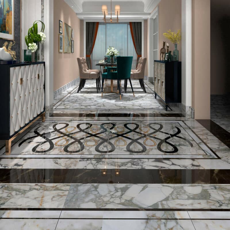 Calacatta Valli Marble Tiles Polished